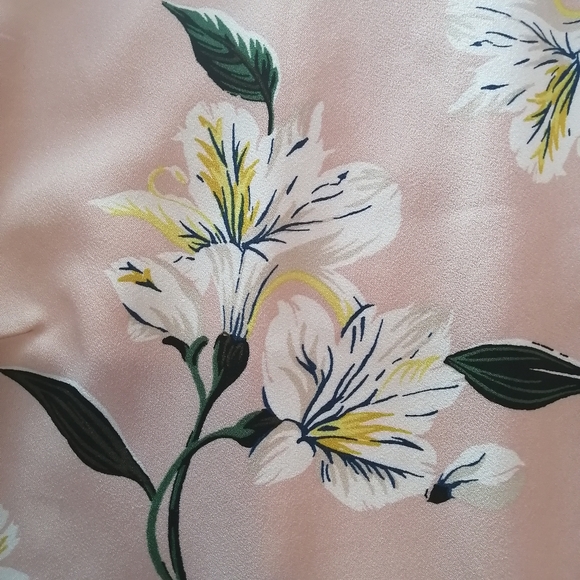 Ann Taylor Pink Lilly Dress (2)  💮🌴 - Picture 6 of 6